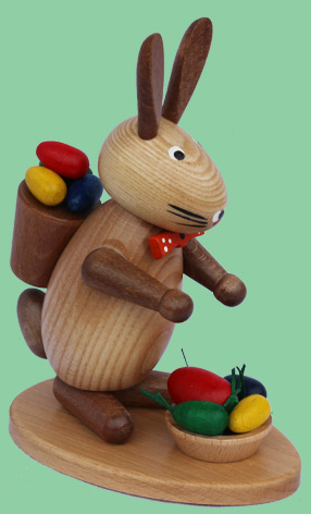 Hase mit Eierkorb