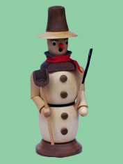>Räuchermann Schneemann